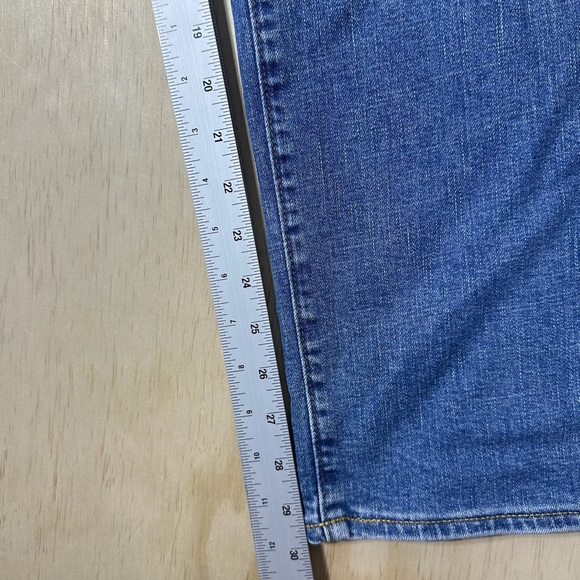 Gap 1969 Straight Blue Jeans Light Wash 42X30 - Picture 5 of 11